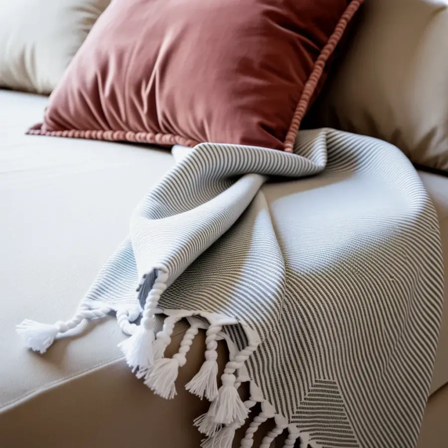 Cozy Chunky Knit Throw Blankets for Couch | How to Style Them
