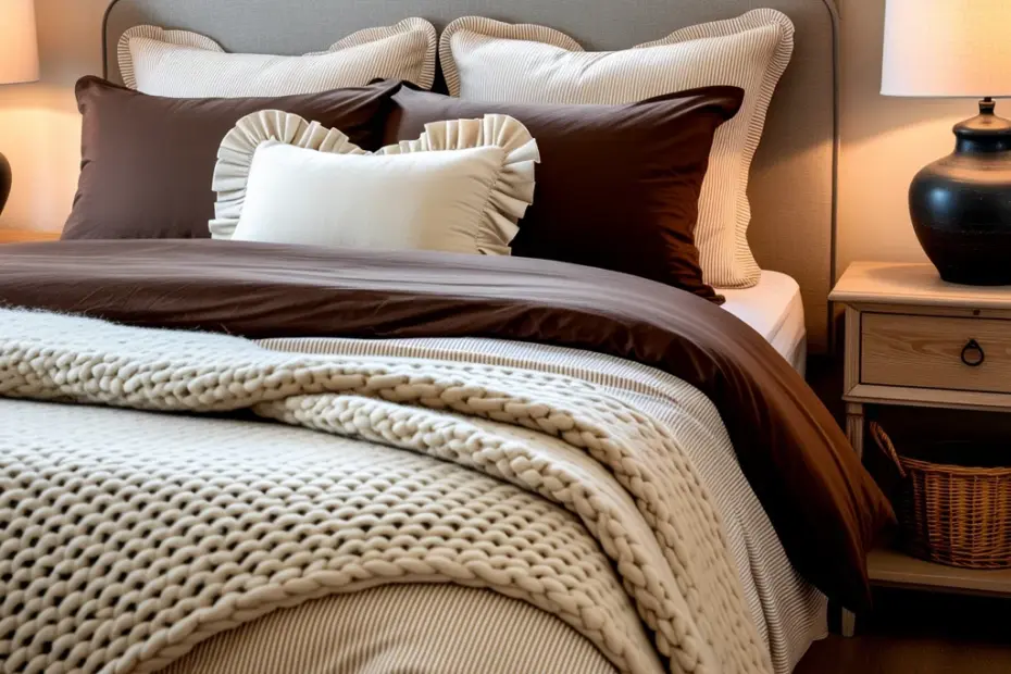 Throw Blanket Styling | Cozy Bedroom Layering Ideas | Neutral Boho Decor
